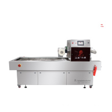 Hot selling Automatic continuous MAP tray sealer vacuum packaging machine for meat